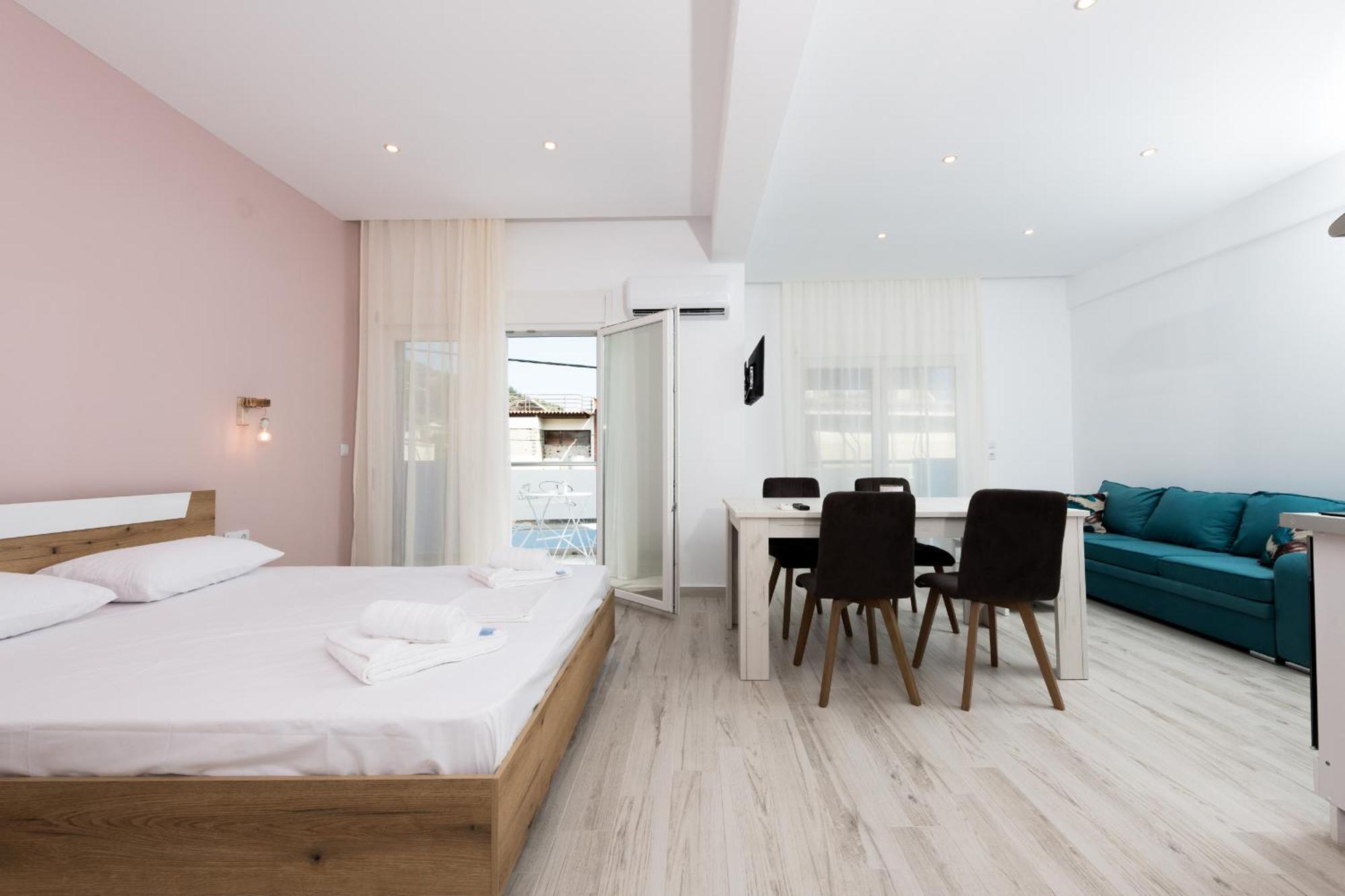 Diamanti Apartments Downtown Thassos Rum bild