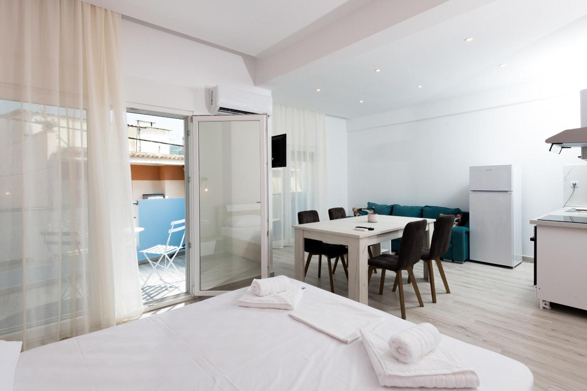 Diamanti Apartments Downtown Thassos Rum bild